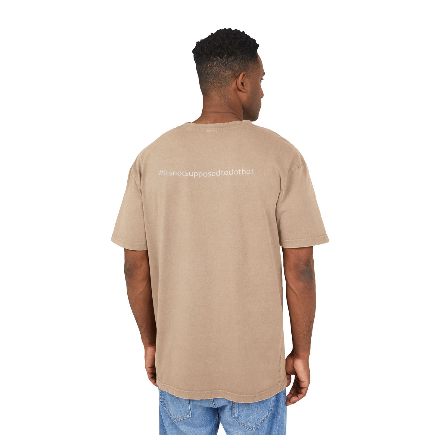 Licenst Plate Heavy Oversize Tee