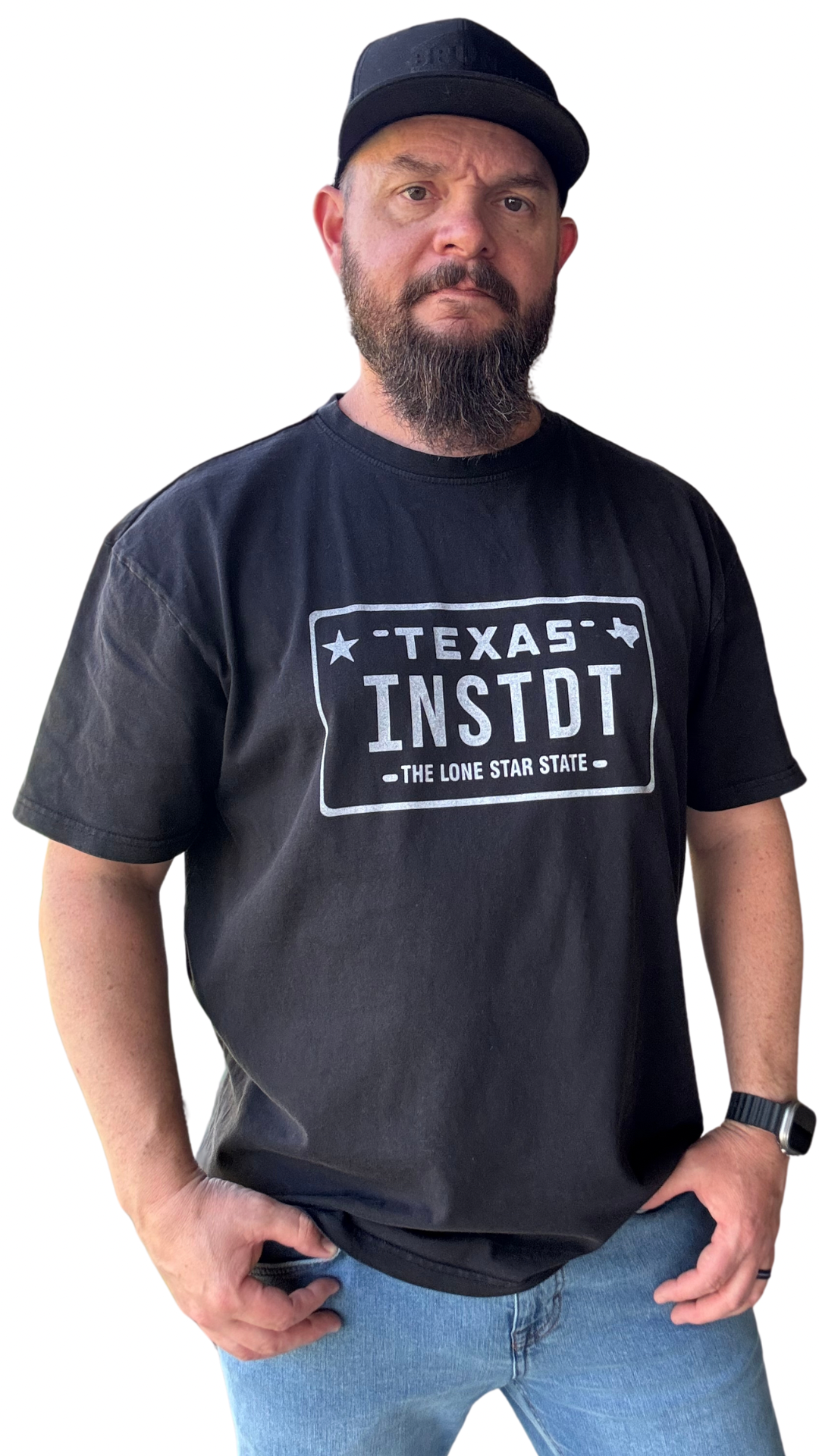 Licenst Plate Heavy Oversize Tee