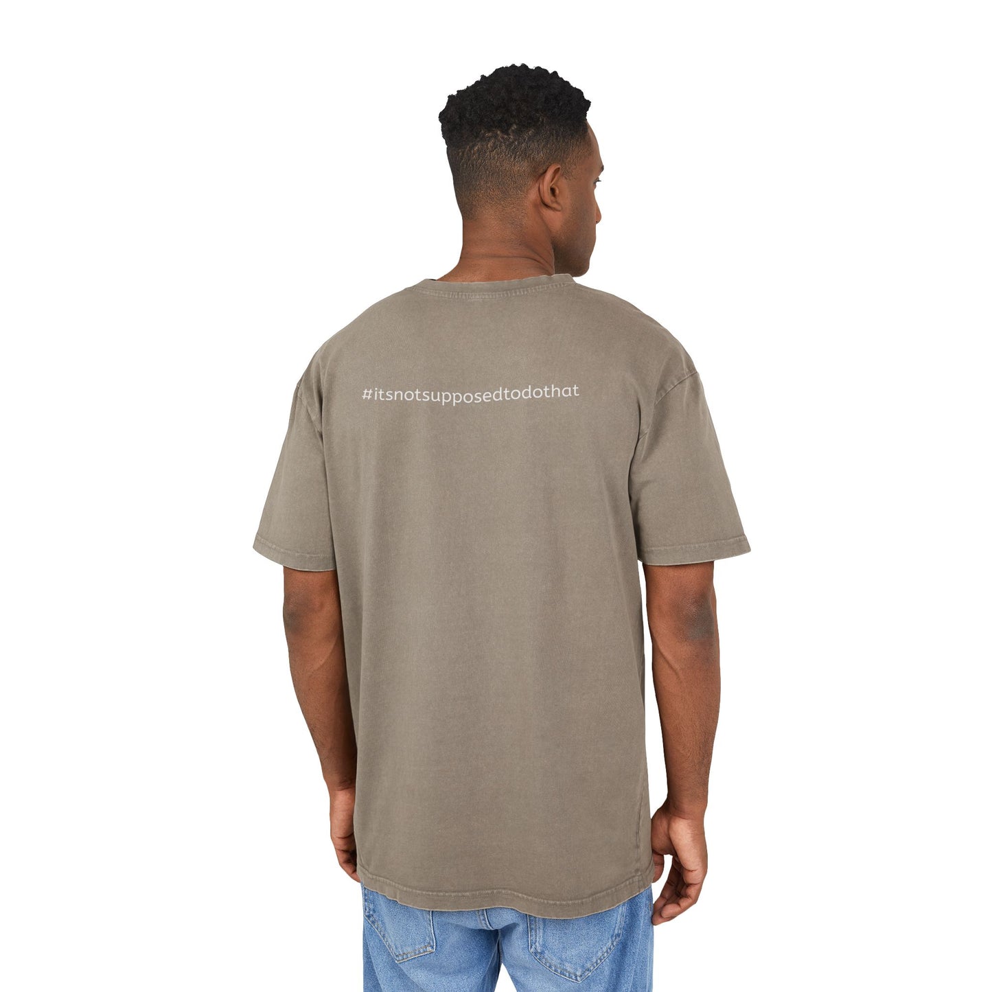 Licenst Plate Heavy Oversize Tee