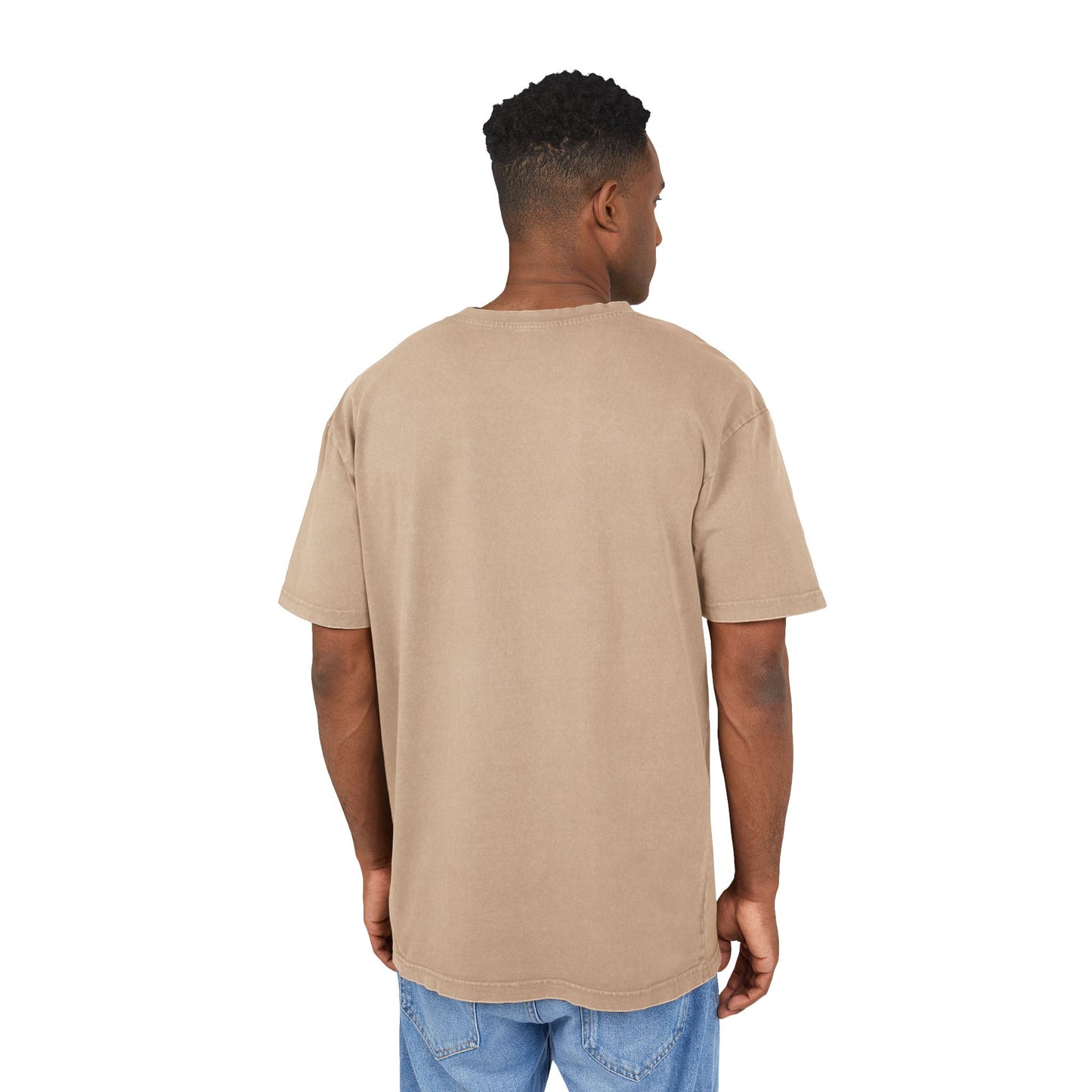 Retro Style Acid Washed Oversize Tee