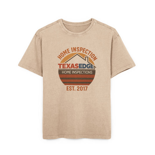 Retro Style Acid Washed Oversize Tee