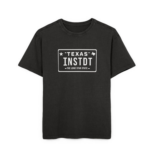 Licenst Plate Heavy Oversize Tee