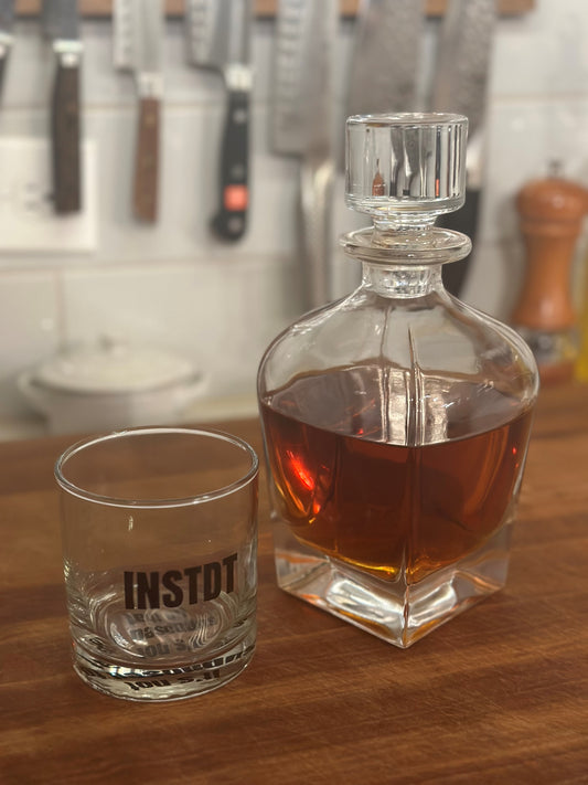 INSTDT Whiskey Glass (Single) *Decanter not included